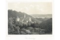 Sovinec, Haun, litografie, 1857