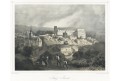 Brtnice, Haun, litografie, 1857