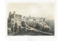 Veveří, Haun, litografie, 1857