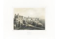 Veveří, Haun, litografie, 1857