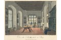Praha Stavovská kancelář, kolor lept, (1820)