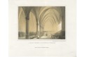 Hunedoara - Vajdahunyadi vár, litografie, (1860)