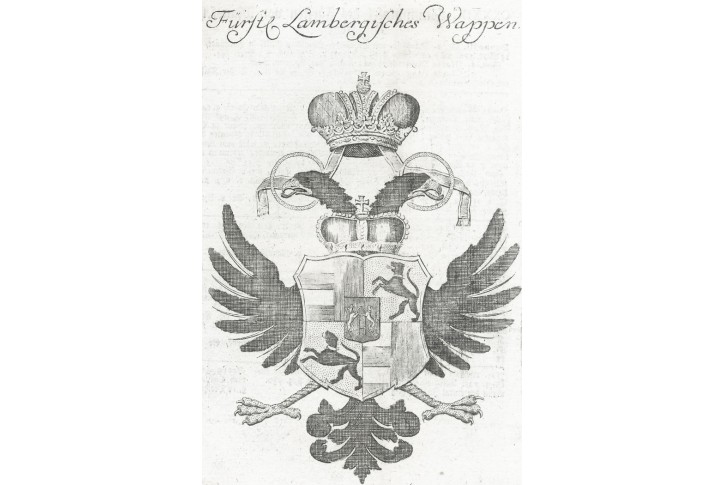 Lamberg, Weigel, mědiryt, 1747 