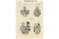 Steiermark - Bendl, Siebmacher, litografie, (1860)