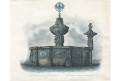 Praha Krocínova, Mikovec, kolor. oceloryt 1860