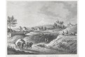 Praha Bílá Hora, Mikovec, oceloryt 1860