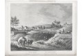 Praha Bílá Hora, Mikovec, oceloryt 1860