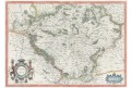 Mercator ,Bohemia, kolor. mědiryt, 1613