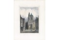 Praha Mikuláš Malostr, Ruthner, oceloryt, 1871