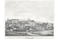 Litomyšl, Medau, litografie, (1840)
