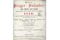 Neuer Prager Kalender , Praha, 1859