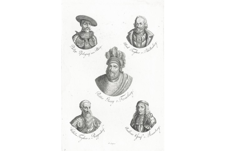 Schellenberg U., Sonnenberg And.l, mědiryt, (1820)