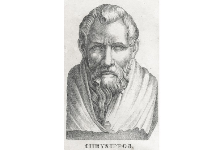  Chrysippus Soli, litografie, (1830)