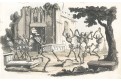 Tanec smrti, akvatinta, 1815