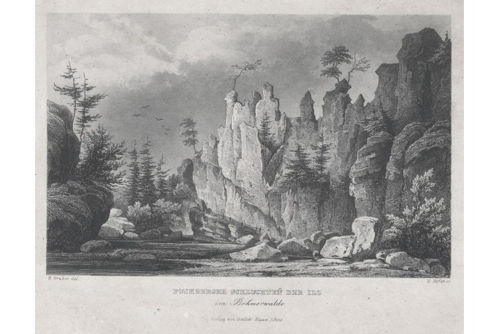 Puchberger  Ilz, Haase, oceloryt, 1850