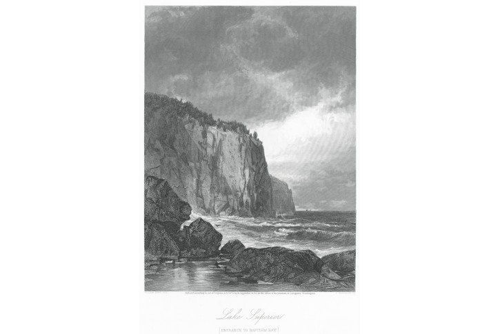 Baptism Bay, oceloryt, 1873