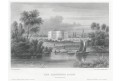Washington White House., Meyer, oceloryt, 1850