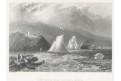 Hudson River, oceloryt, 1838
