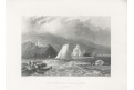 Hudson River, oceloryt, 1838