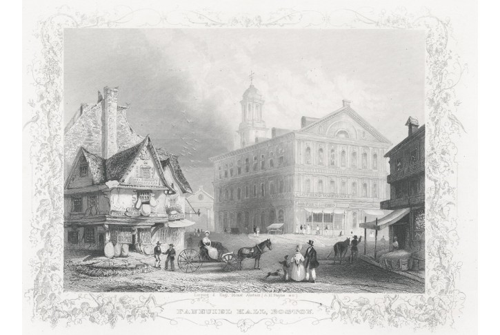 Boston Faneuiel, Payne, oceloryt 1860