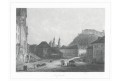 Lublaň - Laibach, Chapuy, oceloryt, 1856