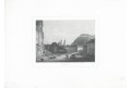 Lublaň - Laibach, Chapuy, oceloryt, 1856