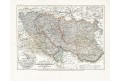 Serbien Bosnien, Meyer, oceloryt, 1849