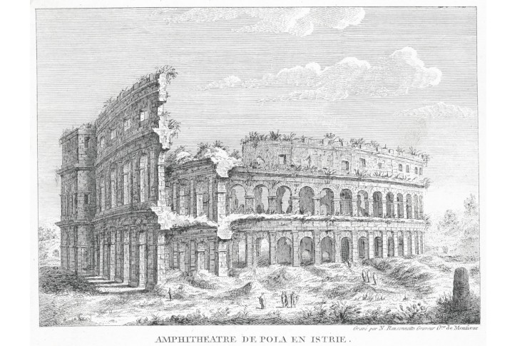 Pula, Ransonnette, mědiryt, (1790)
