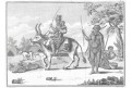 Hotentoti, Sonnerat, mědiryt, 1782