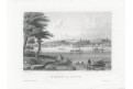 St. Charles Missouri, Meyer, oceloryt, 1850