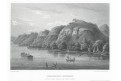 Missisippi Lake Pepin, Meyer, oceloryt, 1850