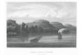 Missisippi Lake Pepin II, Meyer, oceloryt, 1850