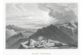 Mount Jefferson, Meyer, oceloryt, (1850)