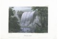 Browns Fall, Meyer, kolor. oceloryt, (1850)