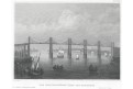 Dordogne most, oceloryt, 1850