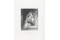 Květina z lásky, Payne, oceloryt, (1850)