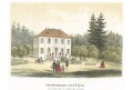 Cheb Siechenhaus, litografie, (1860)
