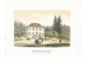 Cheb Siechenhaus, litografie, (1860)