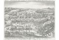 Bitva na Bílé Hoře, I.,II., Merian, mědiryt, 1635