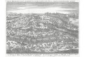 Bitva na Bílé Hoře, I.,II., Merian, mědiryt, 1635