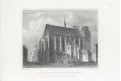 Olomouc – Sv. Mořic, Lange, oceloryt, 1848