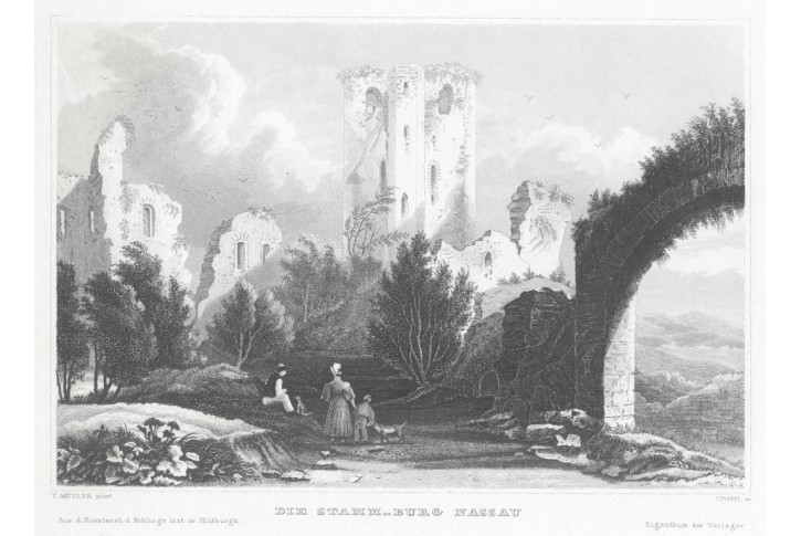 Nassau, Meyer, oceloryt, 1850