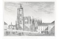 Praha, Chrám sv. Víta, Schimmer, oceloryt, (1850)