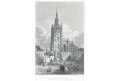 Praha sv. Vít, Rouargue, oceloryt 1860