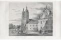 Teplá klášter, Mikovec, oceloryt 1860