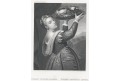 Tizianova dcera Lavinia, oceloryt, (1860)