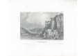 Hřensko, Meyer, oceloryt, 1850