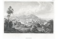 Karlovy Vary celkový, Meyer, oceloryt, 1850