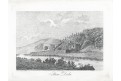 Stará Dubá , Heber, litografie, 1843
