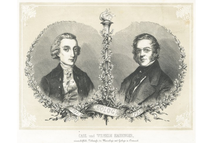 Haudinger Carl u. Wilh., litografie, (1860)